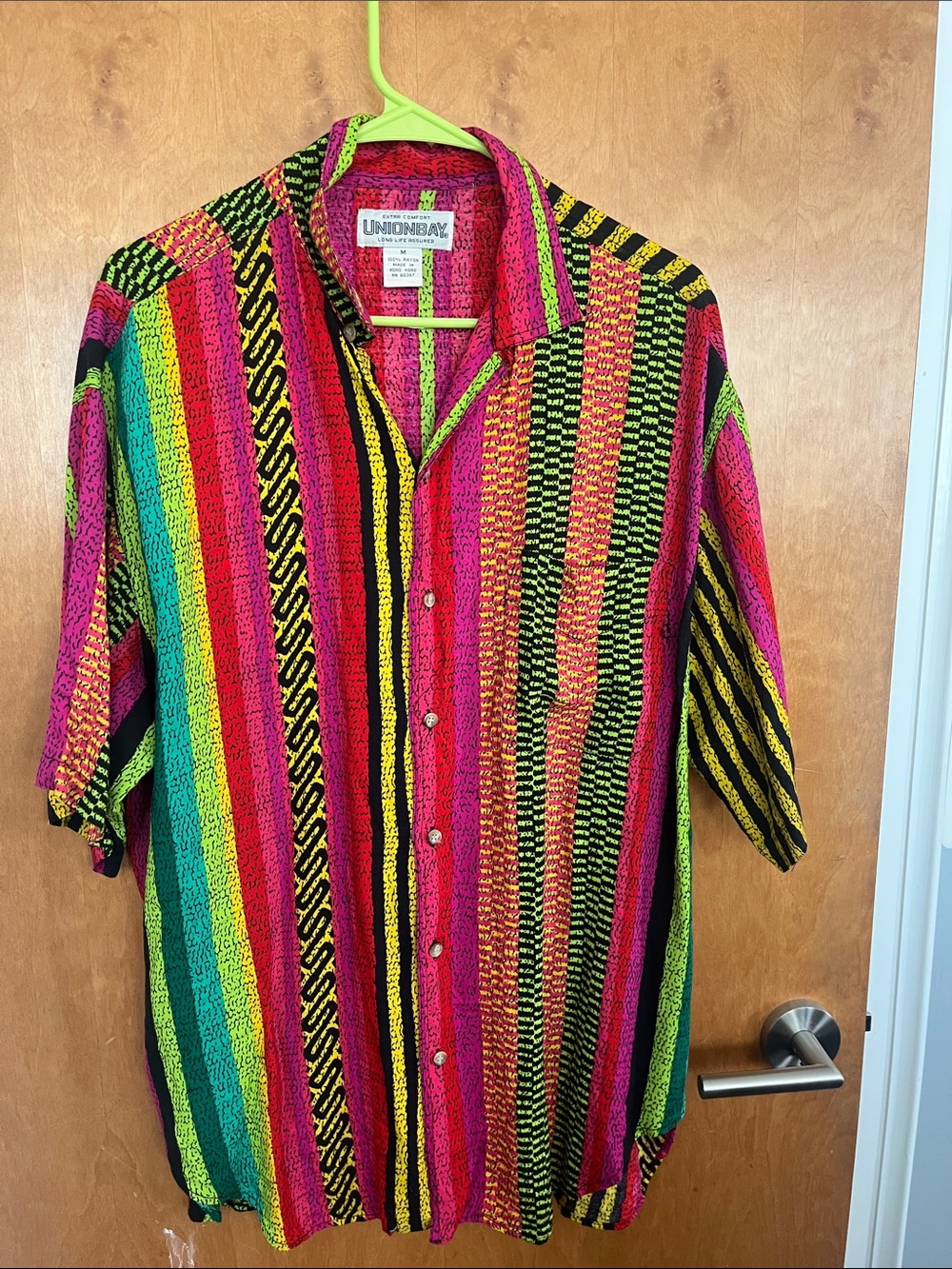 Unionbay Vintage Men’s Multicolor Stripe Button-Up Shirt